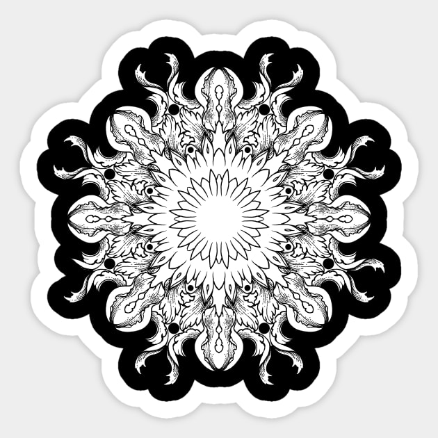 Mandala Sticker by rottenfantom